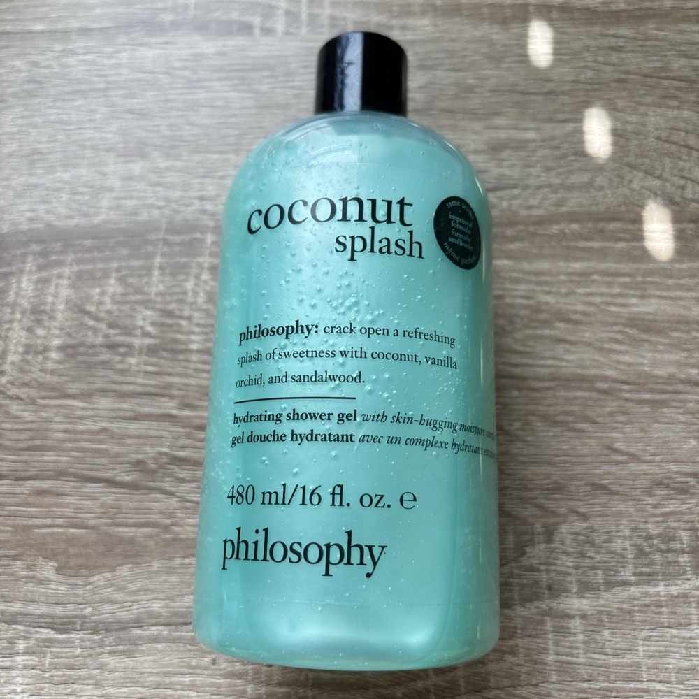 Philosophy *Coconut Splash* Hydrating Shower Gel~16 fl. oz.~Sealed
